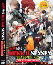 Kekkai Sensen Season 1+2 Vol.1-24 End + Special SHIP FROM USA