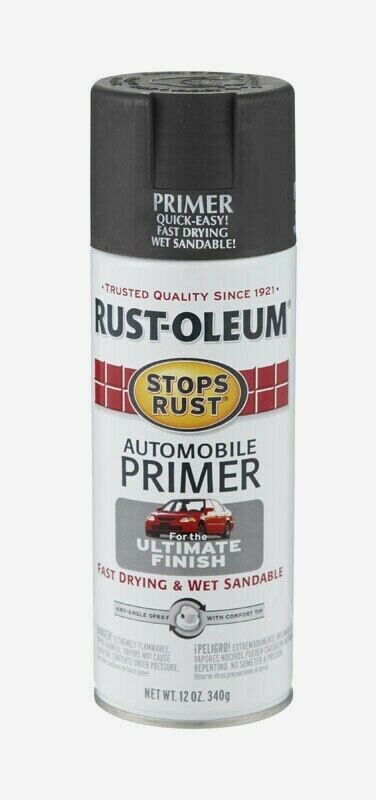 Rust-Oleum Stops Rust AUTOMBILE PRIMER Ultimate Finish DARK GRAY Fast 2089-830 - $10.77