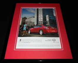 2008 Nissan Altima Framed 11x14 ORIGINAL Vintage Advertisement - $34.64
