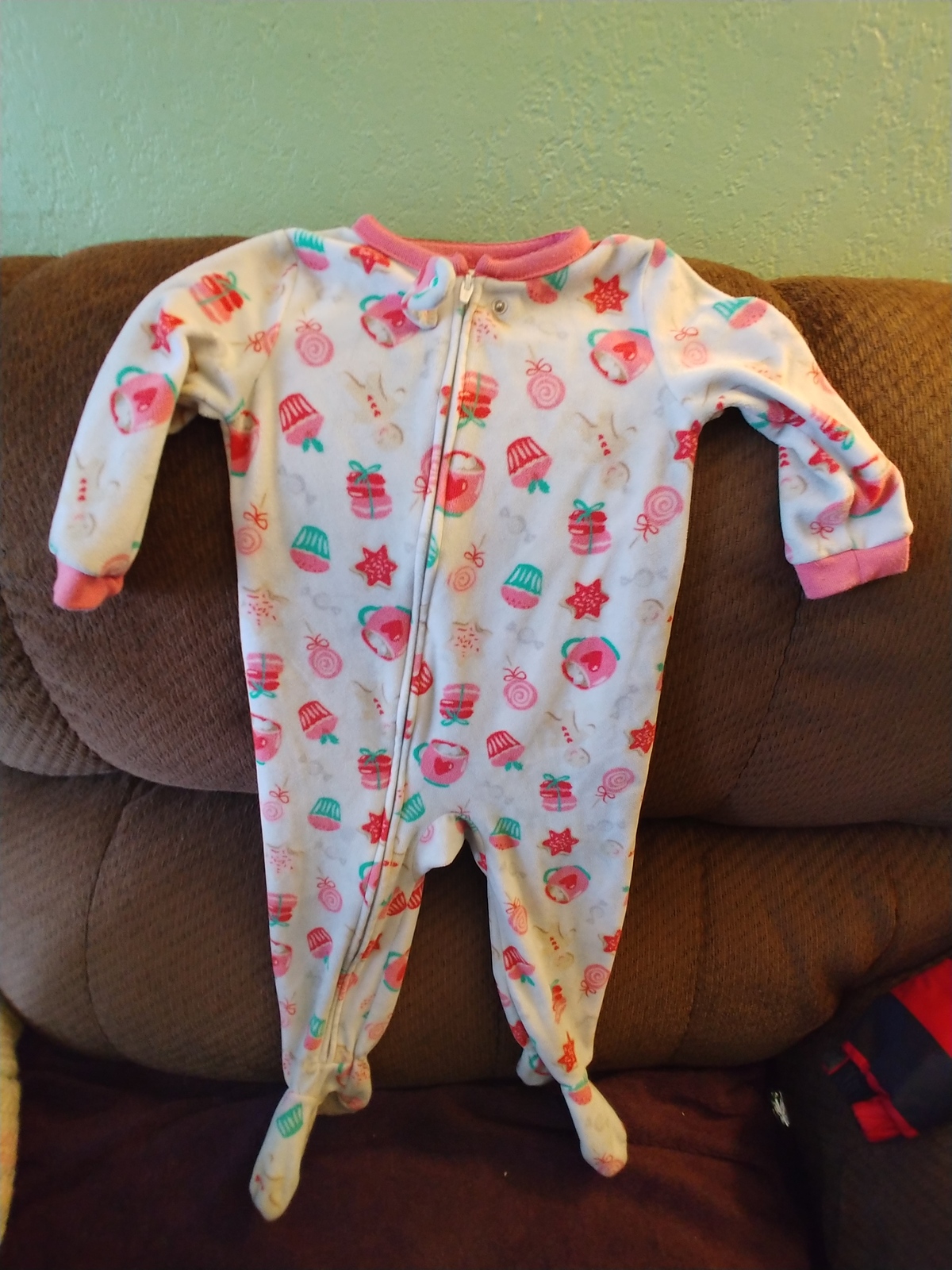 Carters Toddler Blanket Sleeper Cupcakes & Candy Footed Pajamas Size ...