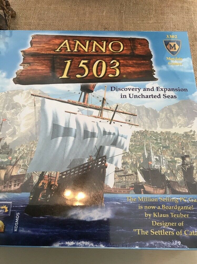 Anno 1503 Stragety Board Game KOSMOS MAYFAIR NEW and SEALED