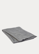 Ralph Lauren "Everett" 100% Cashmere "50'x70" Charcoal Throw Blanket Nice Nip - $375.75
