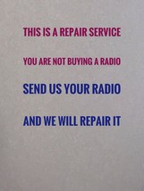 Repair Service For Honda Accord 6 Disc CD Player Radio Stereo - $97.27