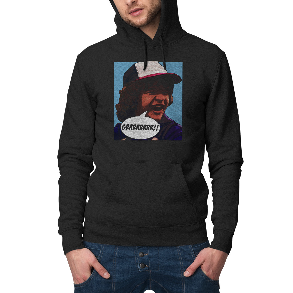 stranger things dustin sweatshirt