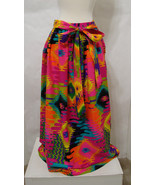 VINTAGE Wrap Maxi Skirt Greencastle Multi-Color Groovy Southwest Flair P... - $449.99