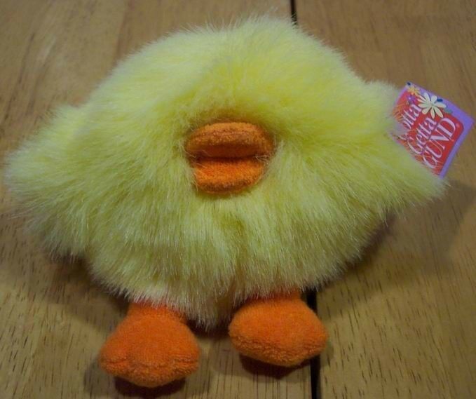 big fluffy duck toy