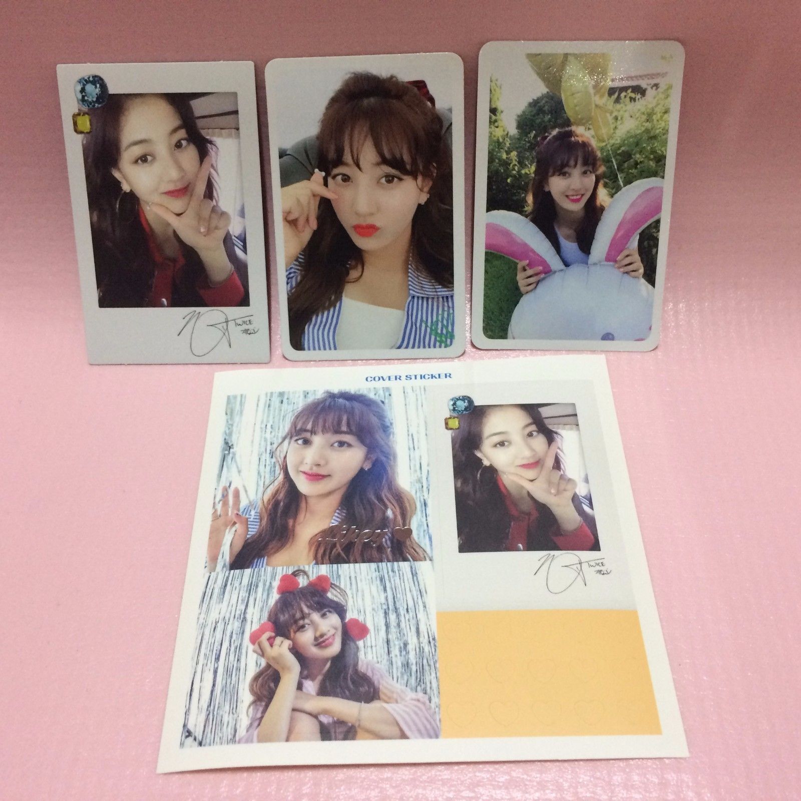 Non Sport Trading Cards Accessories Twice 1st Album Twicetagram Likey Photocard Full Set Official K Pop Collectibles