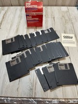 Office Depot 21 IBM Formatted 2HD 3.5" Floppy Disks Diskettes Open Box - $13.98