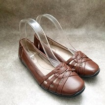 LifeStride Womens Diverse  Size 6.5 W Brown  Slip On Loafer Flats - $16.99