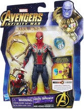  Marvel Avengers: Infinity War Iron Spider with Infinity Hasbro 2017 HER... - $18.76