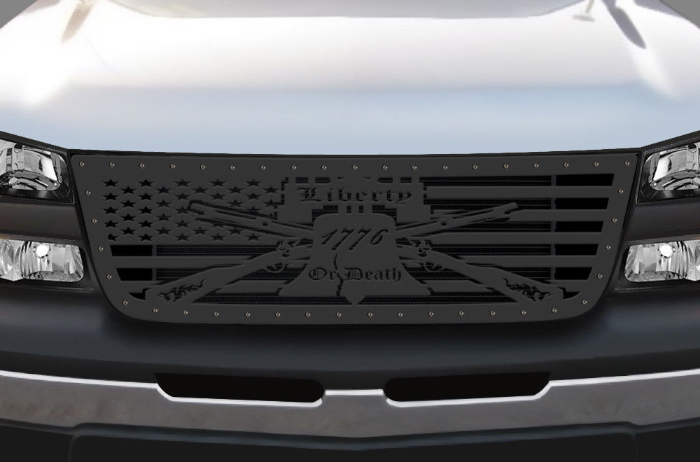 Steel Aftermarket Grille for Chevy Silverado 1500/2500 03-07 Truck ...