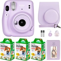 Fujifilm Instax Mini 11 Camera with Fujifilm Instant Mini Film (60, Lilac Purple - $194.99