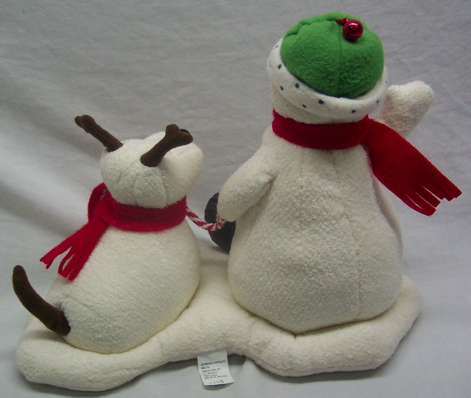 hallmark snowman and dog jingle pals