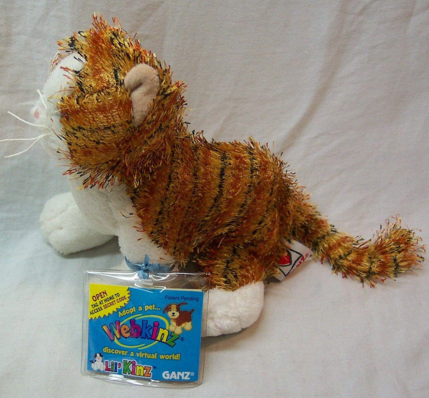 webkinz lil kinz orange cat