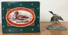 Vtg Avon 1989 Native American Duck Collection Blue Winged Teal Resin Figurine - $29.59
