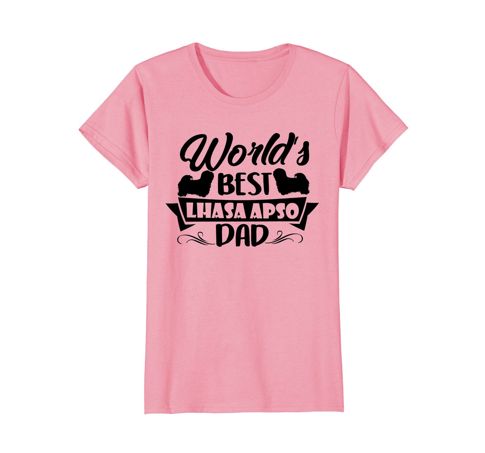 Lhasa Apso Shirt Worlds Best Lhasa Apso Dad T shirts TShirts