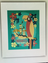 Disney Parks Enchanted Tiki Room Attraction Poster Art Print 16 x 20 More Sizes