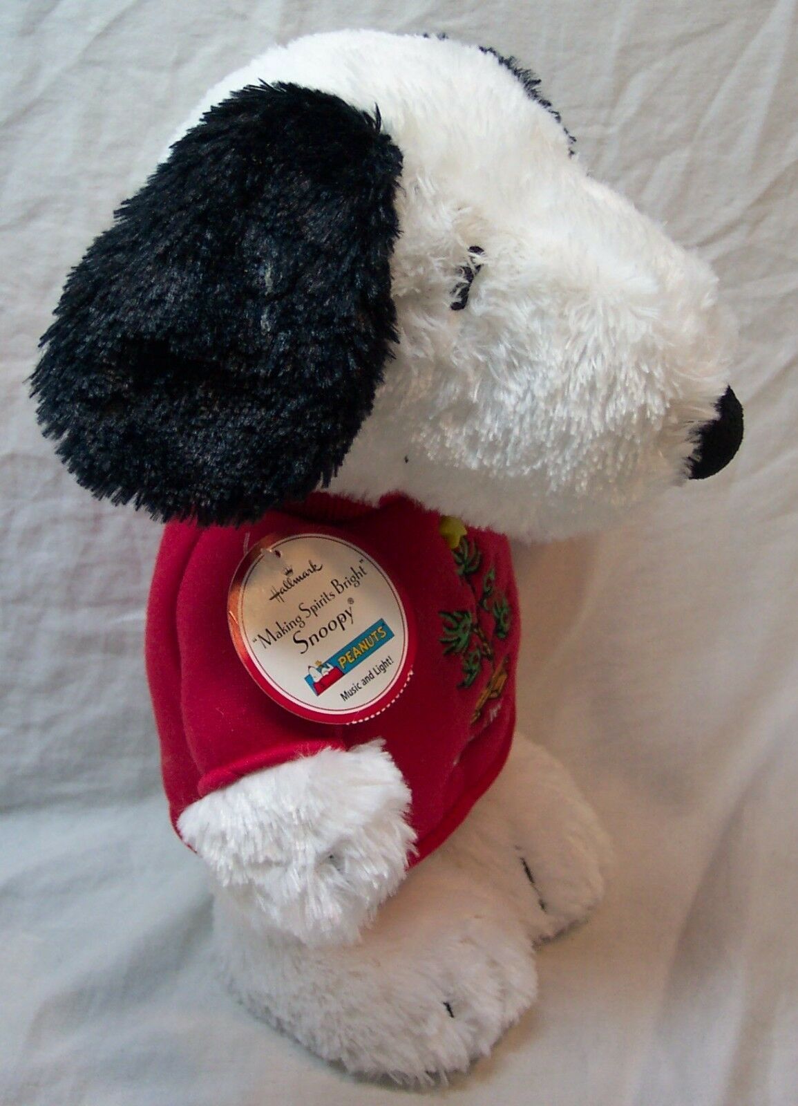 hallmark christmas snoopy plush