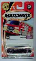 Matchbox 2002-66/75 Kids' Cars of the Year Limousine 50 Years 1:64 Scale - $32.33