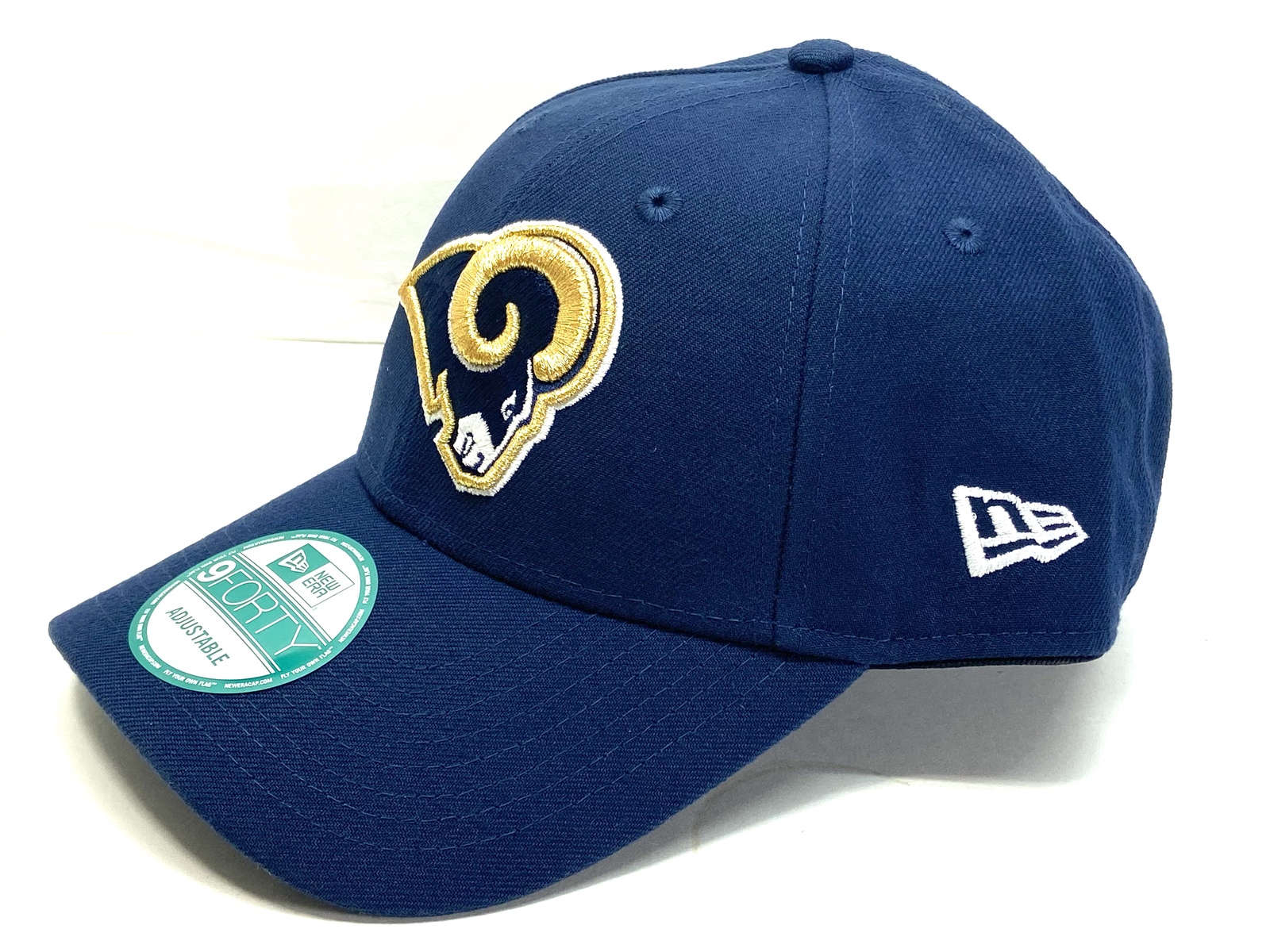 Primary image for Los Angeles Rams NFL 2018 Blue 9Forty Adjustable Embroidered Logo Cap by New Era