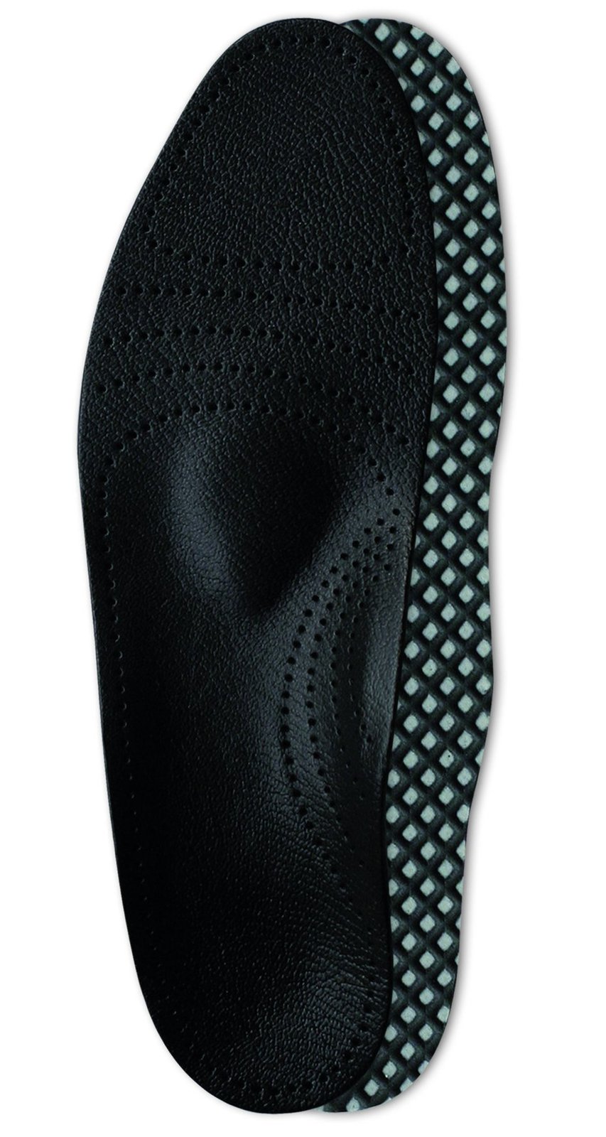 Tacco 794 Deluxe Leather Orthotic Arch Supports, Black Leather Shoe