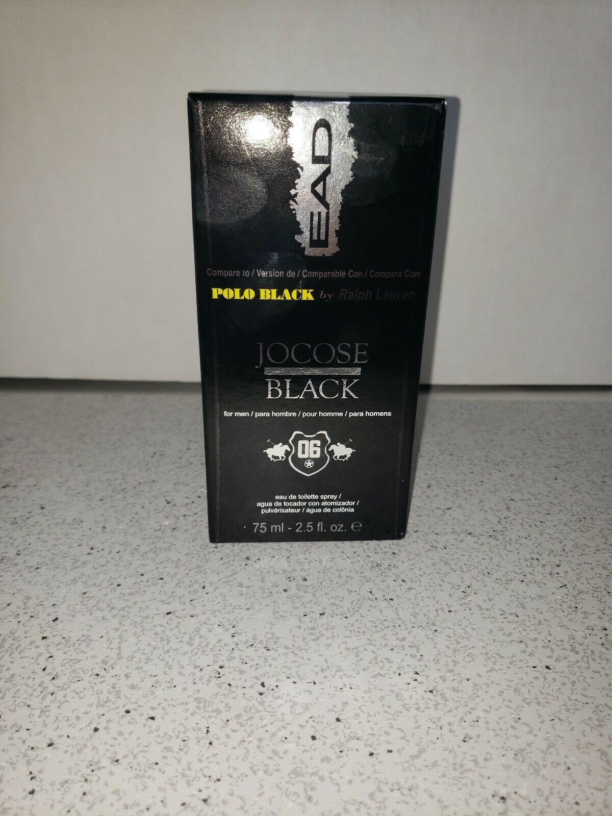 jocose black eau de toilette