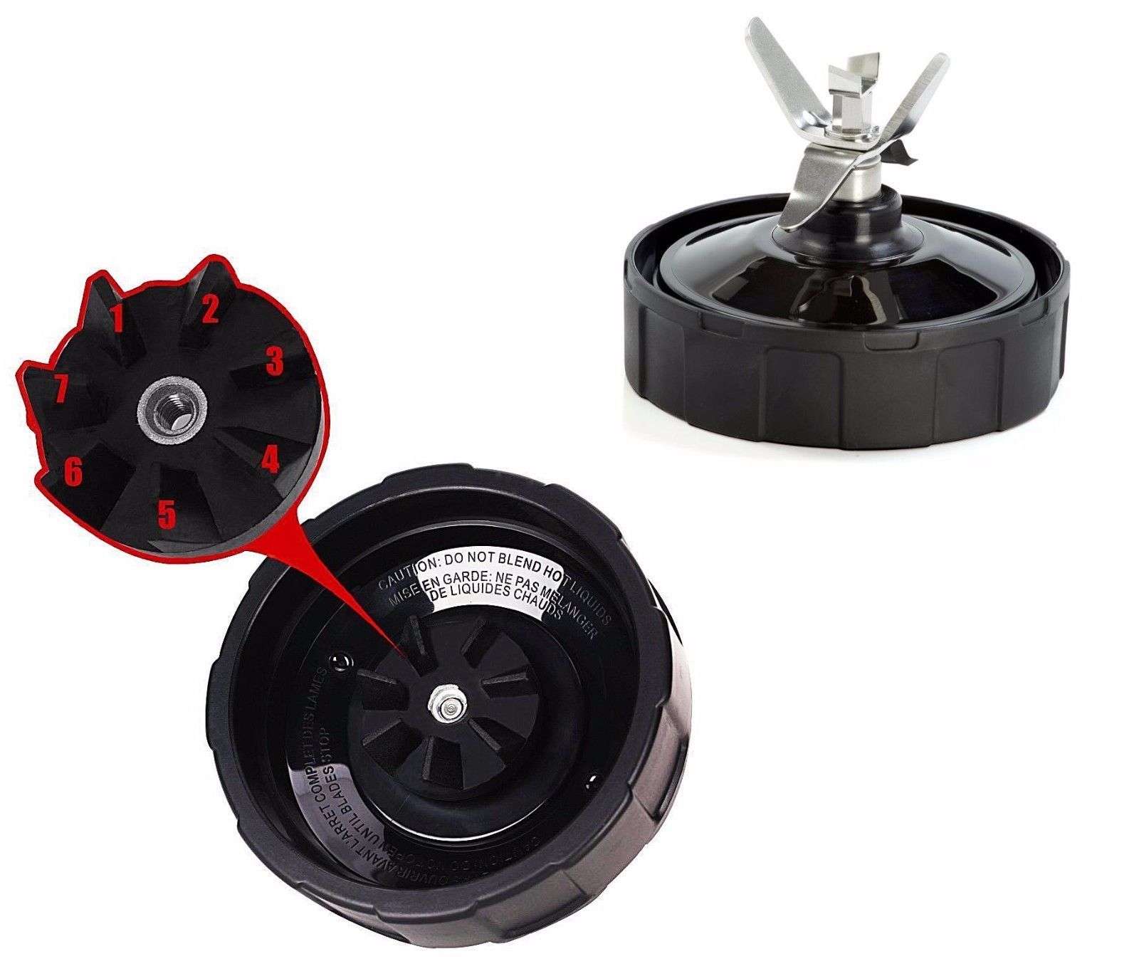 nutri ninja auto iq replacement parts