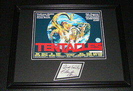 Claude Akins Signed Framed 11x14 Tentacles Poster Display