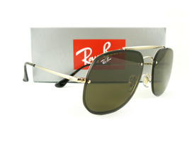Ray-Ban Sunglasses RB3583N Blaze General Gold Brown 001/73 Authentic New - $98.82