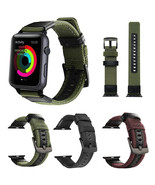 Leather Nylon Bands   Strap for Apple Watch Series 5 4 3 2 1 38 42 40 44mm - $65.22