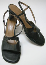 Naturalizer Womens Shoes Sandals Heels Black Strappy Size 6 1/2 M - $44.50