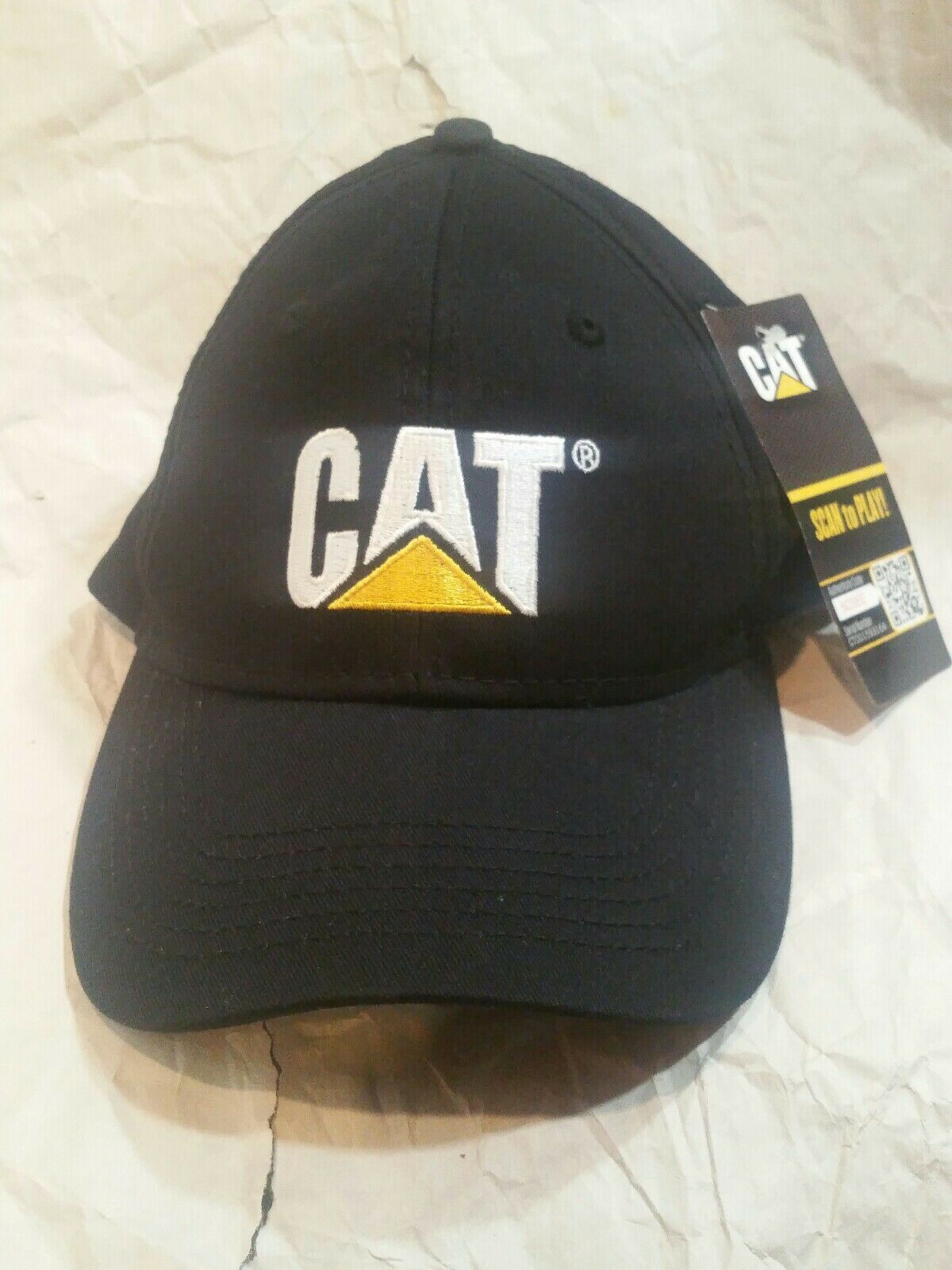 CAT Caterpillar Equipment Hat Work Wear Construction New Tags Logo