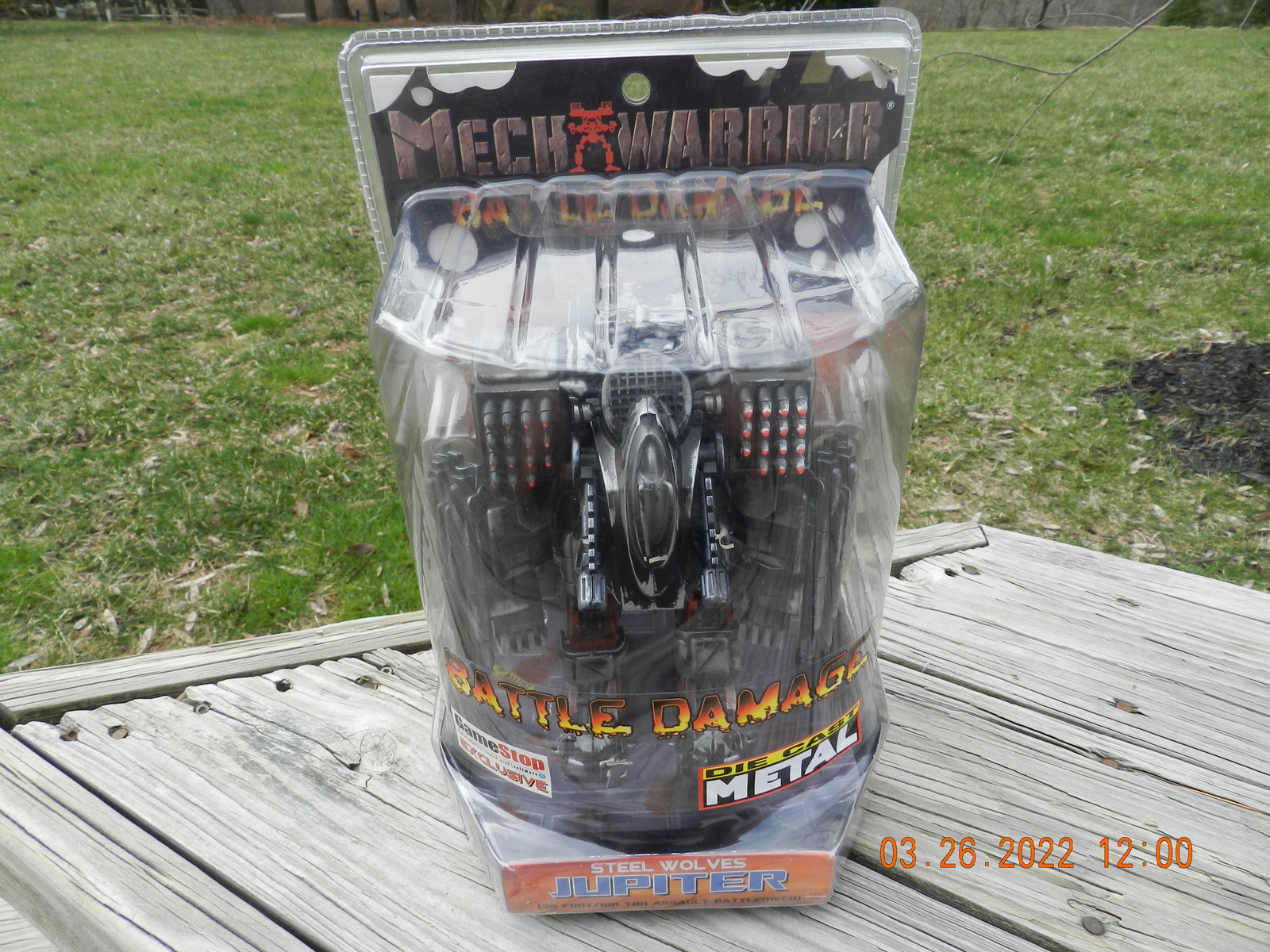 ONLY 1 WWW > 2003 MechWarrior > Joyride GameStop red black silver BD