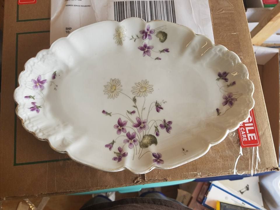 Carlsbad China Austria Pattern 2753 Violets and 50 similar items