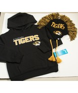 Mizzou Tigers Girls Boys Lot Hoodie &amp; Hat Size 7 University Missouri Lic... - $11.88