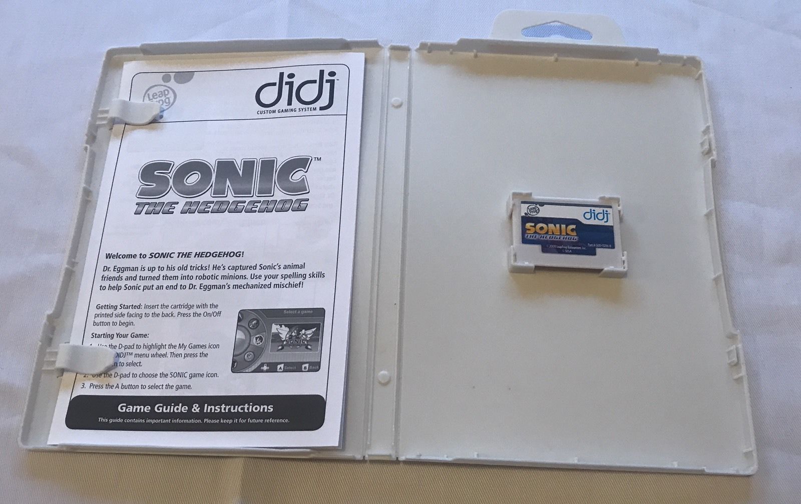 LeapFrog didj Console & Sonic Hedgehog and 50 similar items