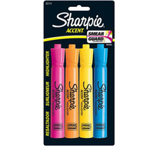 New Sharpie Accent Tank-Style Highlighters, 4 Colored Highlighters - $7.29