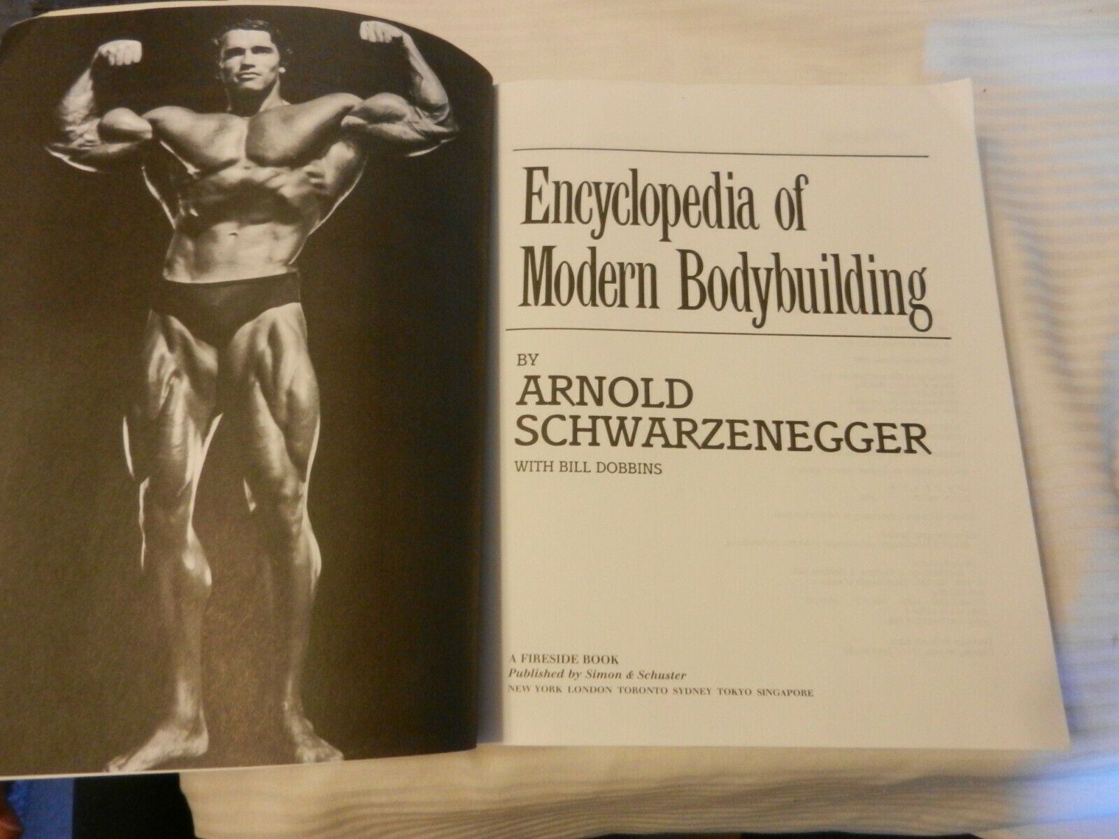 Arnold's Encyclopedia of Modern Bodybuilding by Arnold