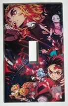 Demon Slayer characters Light Switch Duplex Outlet Cover Plate & more Home decor image 1
