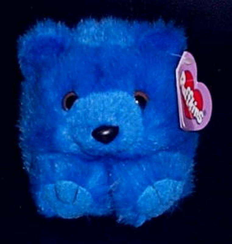 royal blue teddy bear