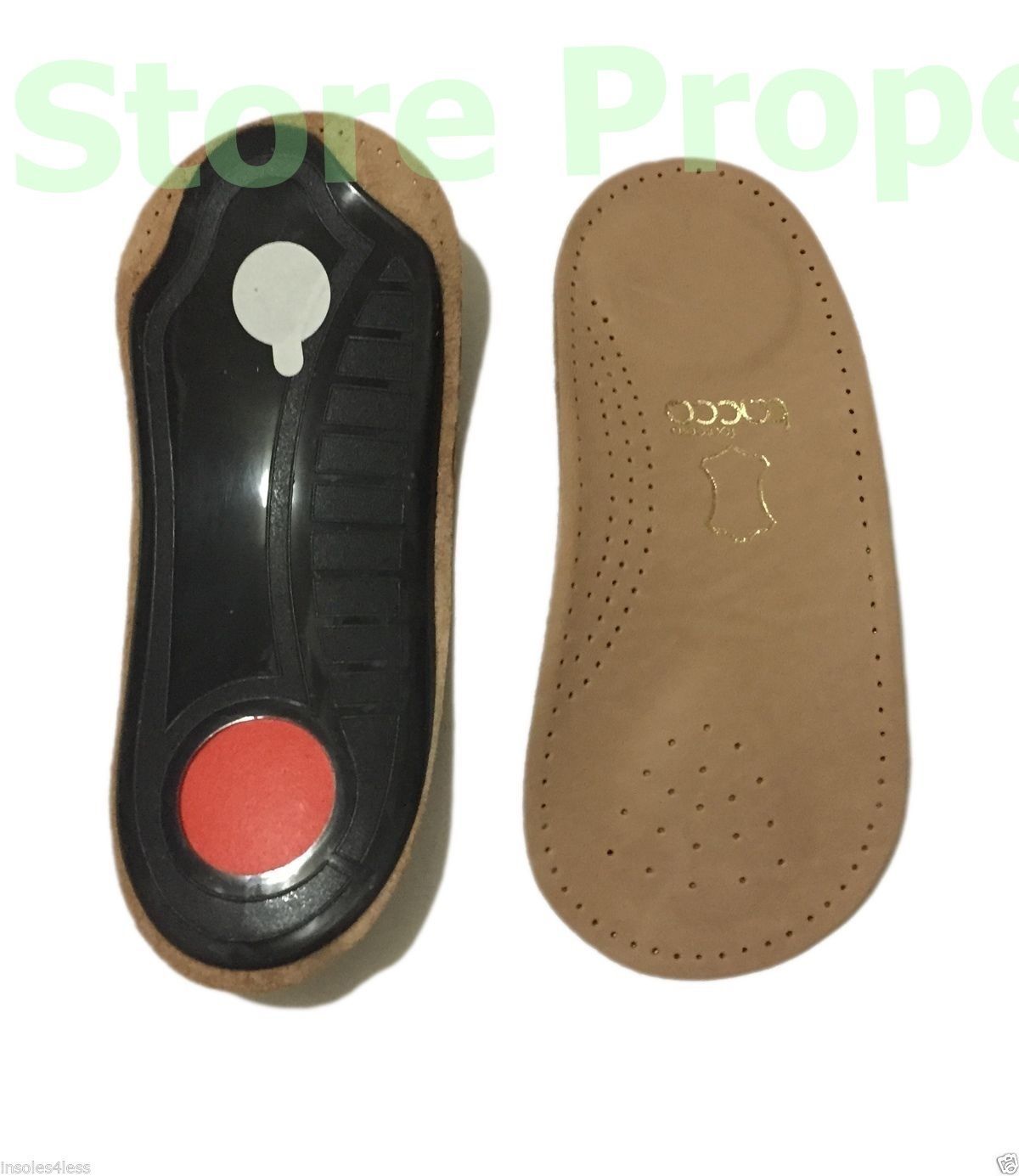 Tacco 676 Nova 3/4 Leather Arch Support w/ Metatarsal Pad Insoles WOMEN
