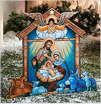 Indoor-Outdoor Nativity Display - $449.95
