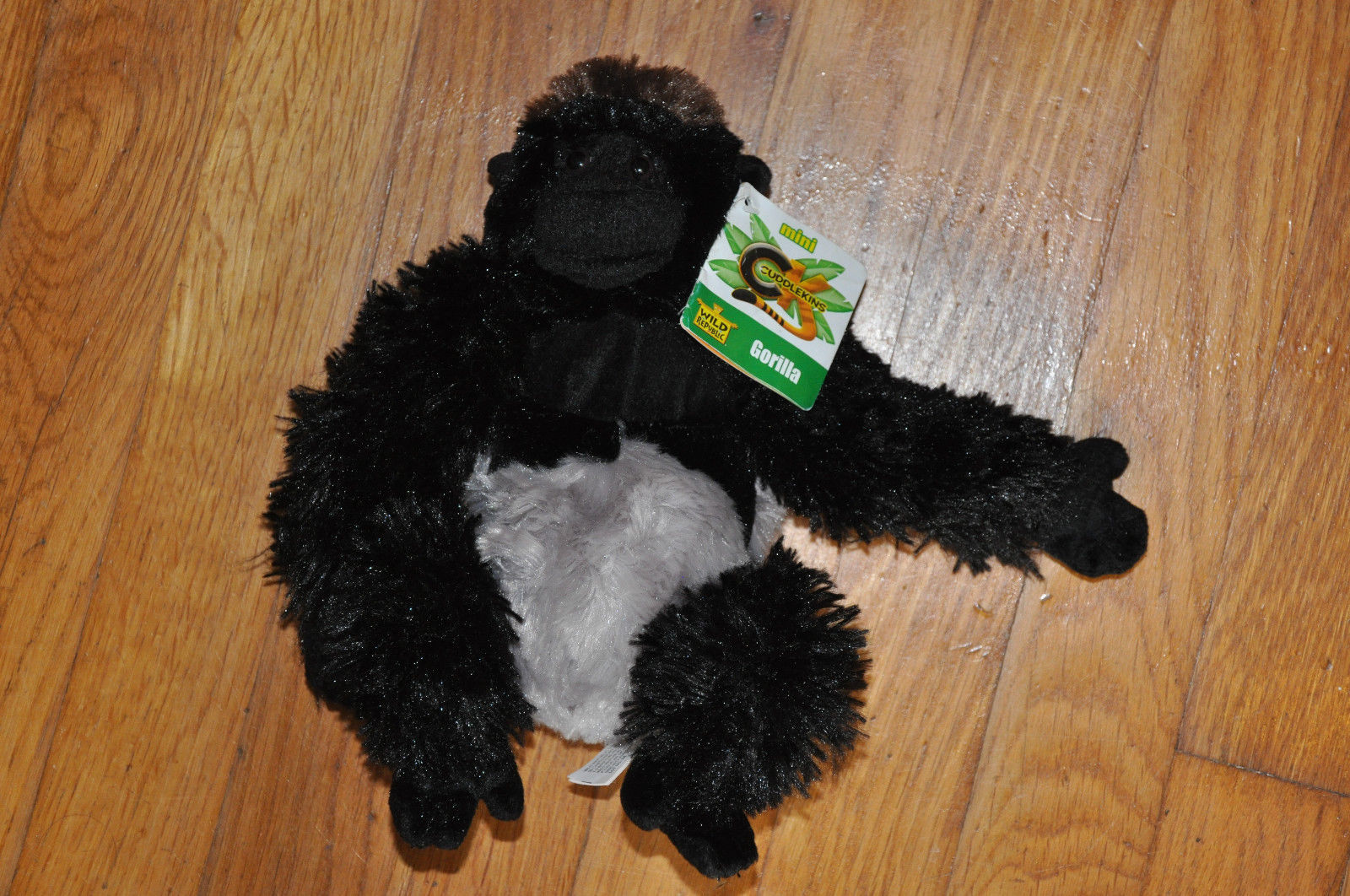 stuffed silverback gorilla