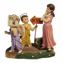 Prayers & Promises Decisions Decisions Figurine Demdaco 2002 Bill Stross READ - £34.32 GBP