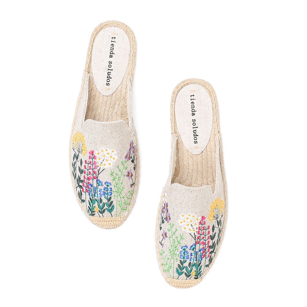 Tienda Soludos Espadrilles Slippers For For Flat 2021 Time-limited Real Hemp Sum