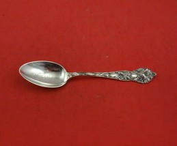 Floral by Watson Sterling Silver Teaspoon with Chrysanthemum "Dayton Ohio" 6" - $58.41