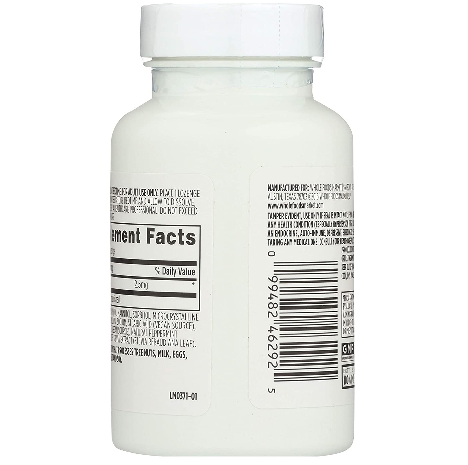 365 Whole Foods Supplements Melatonin 2.5mg and similar items