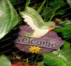 Dept. 56, Enchanted Guardians, WELCOME HUMMINGBIRD Plant Stake (4039919) - $18.32