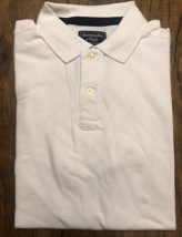 Abercrombie &amp; Fitch AF Logo Tape Stretch Polo White &quot;X-Large&quot; - $29.69