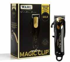 Wahl Professional 5 Star Edition Gold Cordless Magic Clip #8148 Black 81... - $239.99